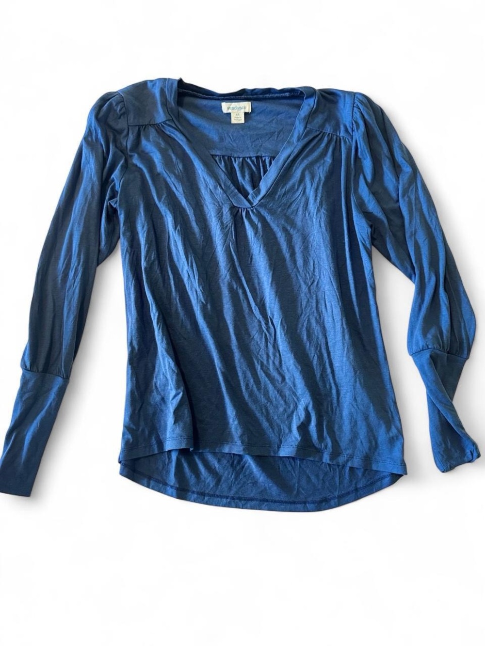 Sundance blue long sleeve women’s top